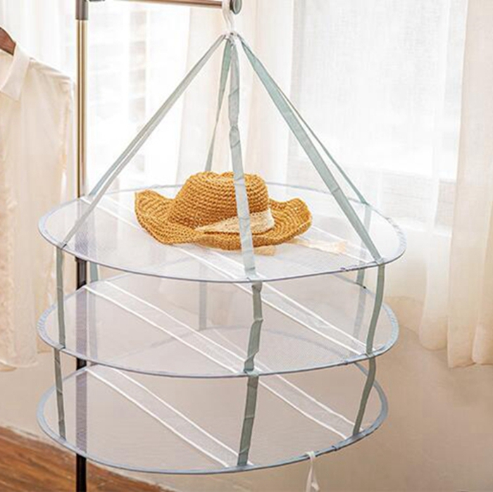 حامل ومنظم ملابس شبك3 دور