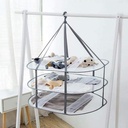 حامل ومنظم ملابس شبك3 دور