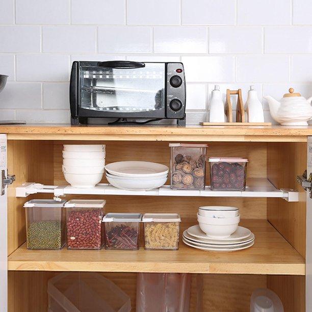 رف منظم لادوات المطبخ والحمام والملابس والاحذية متعدد الاستخدام