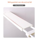 رف منظم لادوات المطبخ والحمام والملابس والاحذية متعدد الاستخدام