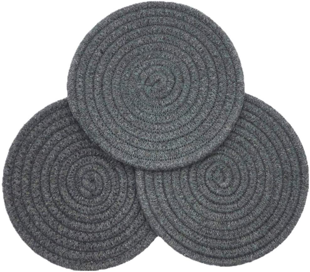 كوستر هاند ميد دائري للسفرة والمطبخ