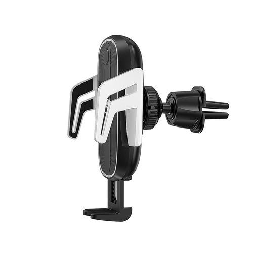 حامل وشاحن موبايل وايرلس للسيارة يثبت في فتحات التهوية 10 واط