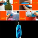 قلم الحفر السحري للكتابه والنقش علي الزجاج والاخشاب والمعادن