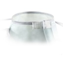 مريله حلاقة لقص الشعر والذقن ومنع سقوطه علي الارض