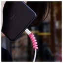 كفر حامي وواقي كابل الشحن والسماعات من القطع 4 قطع