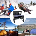 شواية فحم محموله علي شكل شنطه للسفر ورحلات التخييم