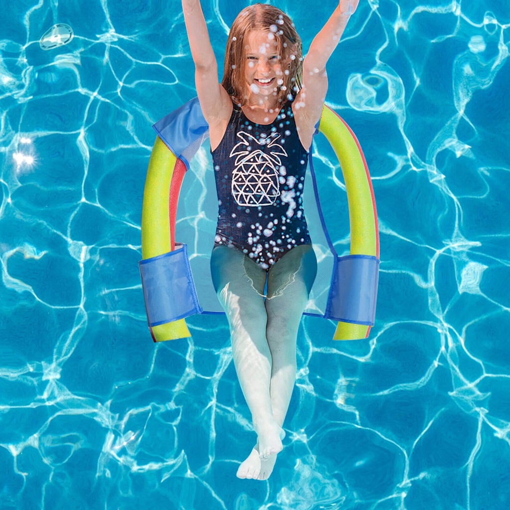كرسي نودلز شبكي للسباحة في البحر والبسين والاستمتاع