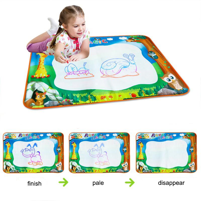 لعبة 2 في 1 لوحة الرسم المائية السحرية وليدو للاطفال ومشاركة الكبار معهم والاستمتاع بالوقت