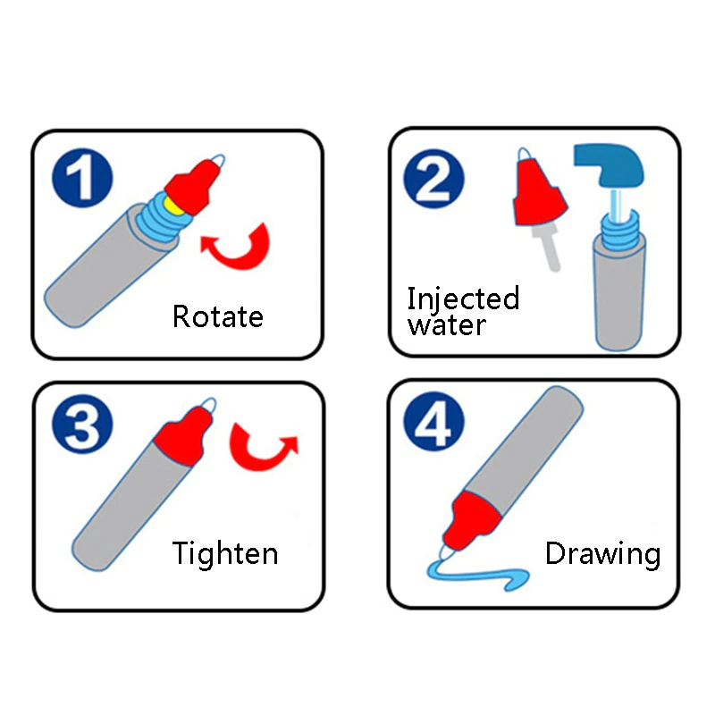 لعبة 2 في 1 لوحة الرسم المائية السحرية وليدو للاطفال ومشاركة الكبار معهم والاستمتاع بالوقت