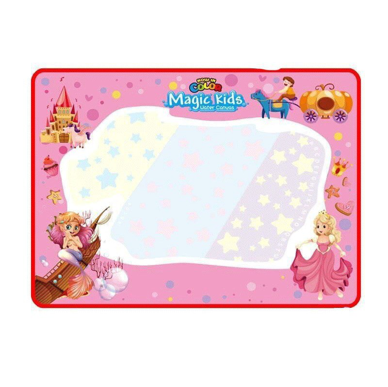 لعبة 2 في 1 لوحة الرسم المائية السحرية وليدو للاطفال ومشاركة الكبار معهم والاستمتاع بالوقت