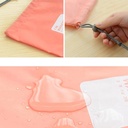 مجموعة شنط سفر وتربروف برباط لحفظ الملابس الداخلية المتسخة عند الرجوع او المكياج وأدوات التجميل والجزم والشباشب 4 احجام