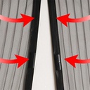 ستارة وشبكة باب مغناطيسية تغلق ذاتيا حاجزة للناموس والحشرات