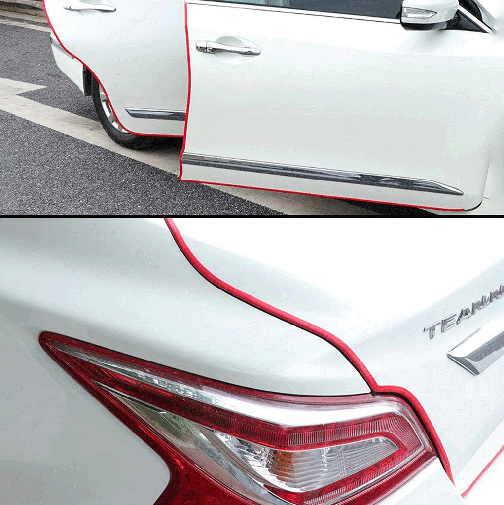 شريط مطاط لحماية ابواب السيارة من الخدوش والصدمات قابل للقص ومقاوم للماء 5 متر