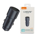 شاحن سيارة سريع مزدوج بمخرجين يو اس بي وتايب سي 42.5 واط