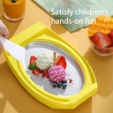 طبق ثلاجة ايس كريم