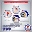 اسبراي منظف لفرامل السيارات لإزالة الشحوم والأتربة 500 مللي