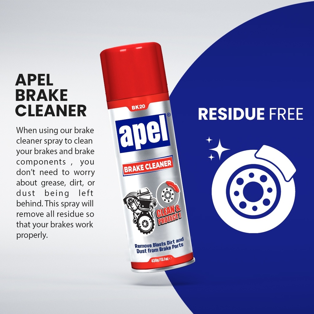 اسبراي منظف لفرامل السيارات لإزالة الشحوم والأتربة 500 مللي