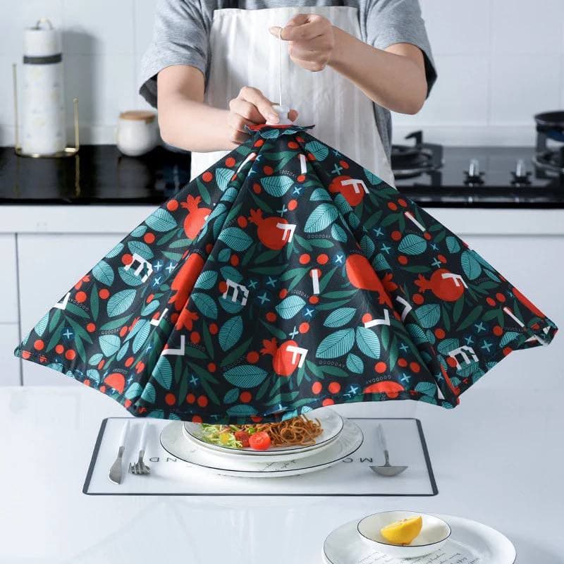 غطاء طعام حراري شمسية لحفظ حراري الطعام قابل للطي لسهولة التخزين