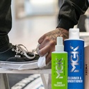 منظف ومعطر للأحذية الجلدية والرياضية والقماش متعدد الاستخدام وسريع المفعول