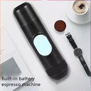 ماكينة اسبريسو كهربائية محمولة للسفر والخروج ورحلات التخييم