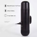 ماكينة اسبريسو كهربائية محمولة للسفر والخروج ورحلات التخييم