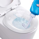 حوض تواليت لعمل حمام دافئ مع شطاف محمول برأس متحركة لعلاج البو ا سير والتهاب المثانة ولفترة ما بعد الولادة