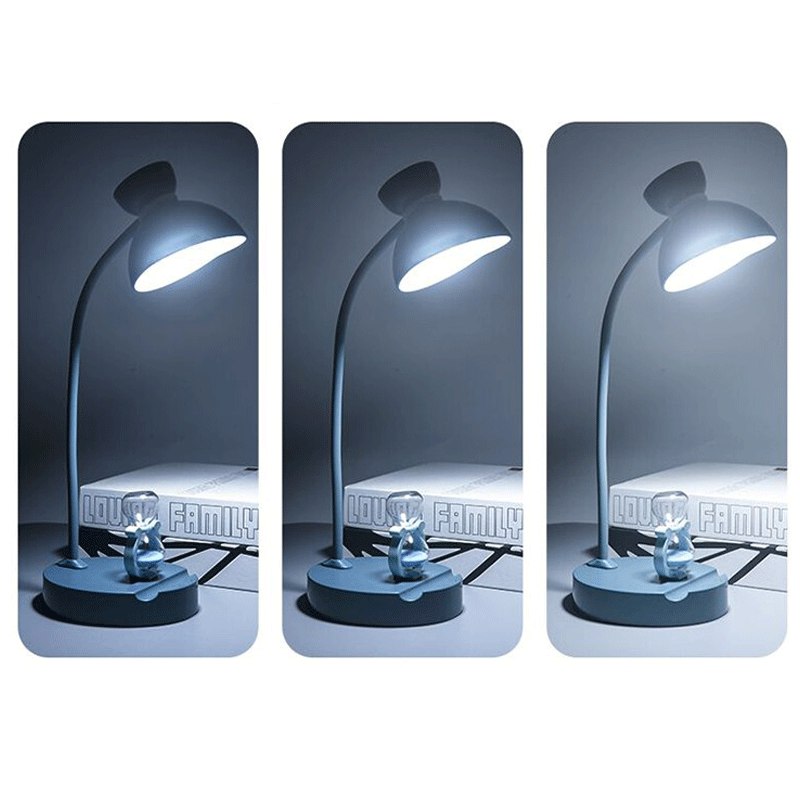 أباجورة ومصباح مكتب ليد مرن للتحكم في زاوية الضوء مع ساعة رملية