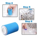 جهاز تفريغ وشفط الهواء من أكياس الطعام مع 5 أكياس تخزين للطعام والخضروات قابلة لإعادة الأستخدام