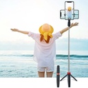 سيلفي ستيك وترايبود ثلاثي القوائم قابل للطي لالتقاط افضل الصور وصنع اجمل الذكريات بسهولة