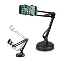 استاند حامل للموبايل والميكروفون متحرك في جميع الاتجاهات لسهولة التصوير والتسجيل والبث المباشر