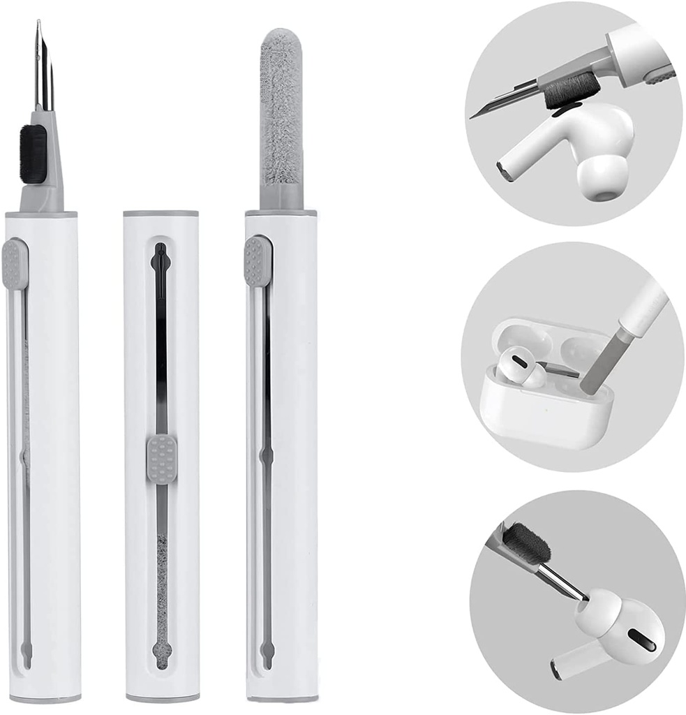 أداة وفرشة تنظيف سماعات الايربودز والموبايل والكيبورد والكاميرا متعددة الاستخدام
