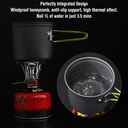 موقد غاز بديل للبوتجاز قابل للطي لسهولة الحمل للطهي والتدفئة اثناء الرحلات التخييم والرحلات