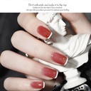 اداة لعمل ورسم المناكير الفرنش وتاتو الأظافر بسهولة في اقل وقت كالمحترفين من السيليكون