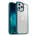 جراب 13 برو ماكس بلاستيك مقوي شفاف باطار بالوان مختلفة ضد الكسر والخدوش