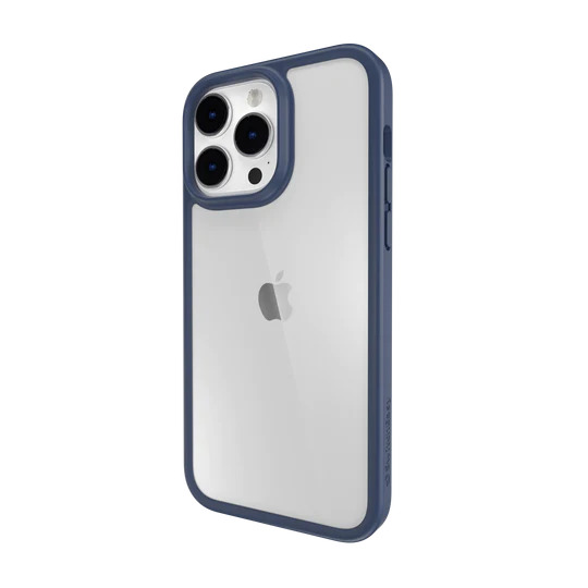 جراب 13 برو ماكس بلاستيك مقوي شفاف باطار بالوان مختلفة ضد الكسر والخدوش