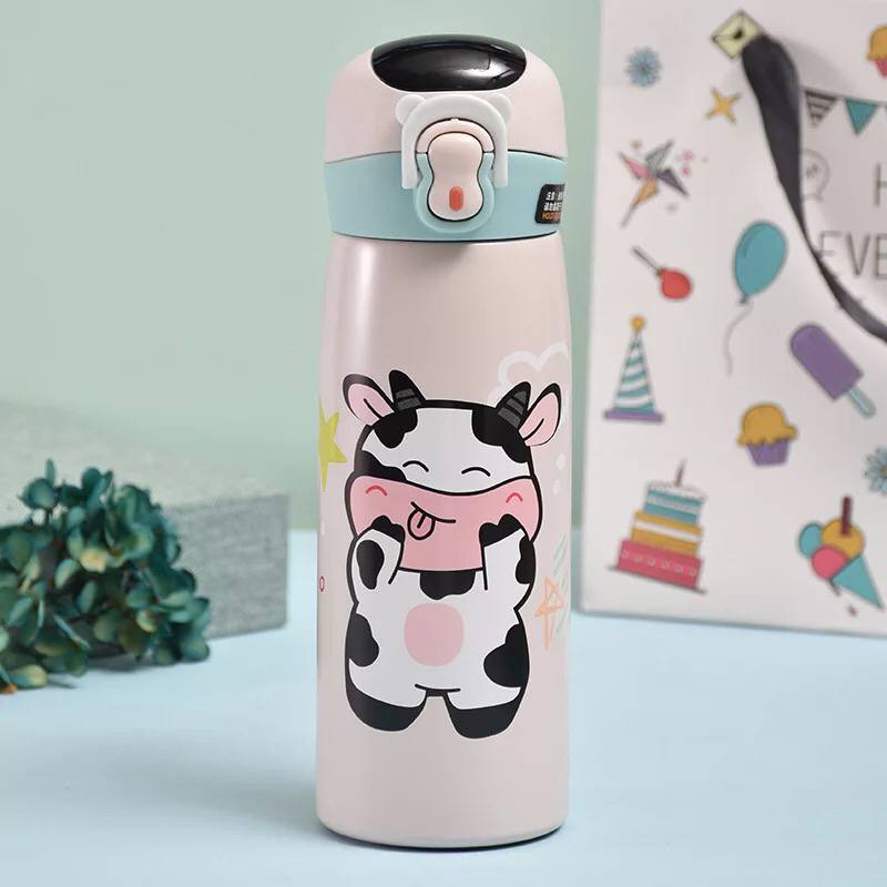 مج حراري حافظ لحرارة المشروبات مع شاشة لعرض درجة الحرارة بغطاء محكم الغلق ويد 500 ملي