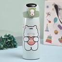 مج حراري حافظ لحرارة المشروبات مع شاشة لعرض درجة الحرارة بغطاء محكم الغلق ويد 500 ملي