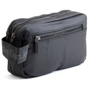 شنطة جلد رجالي 4 جيوب لحمل جميع المتعلقات الشخصية بيد لسهولة الحمل