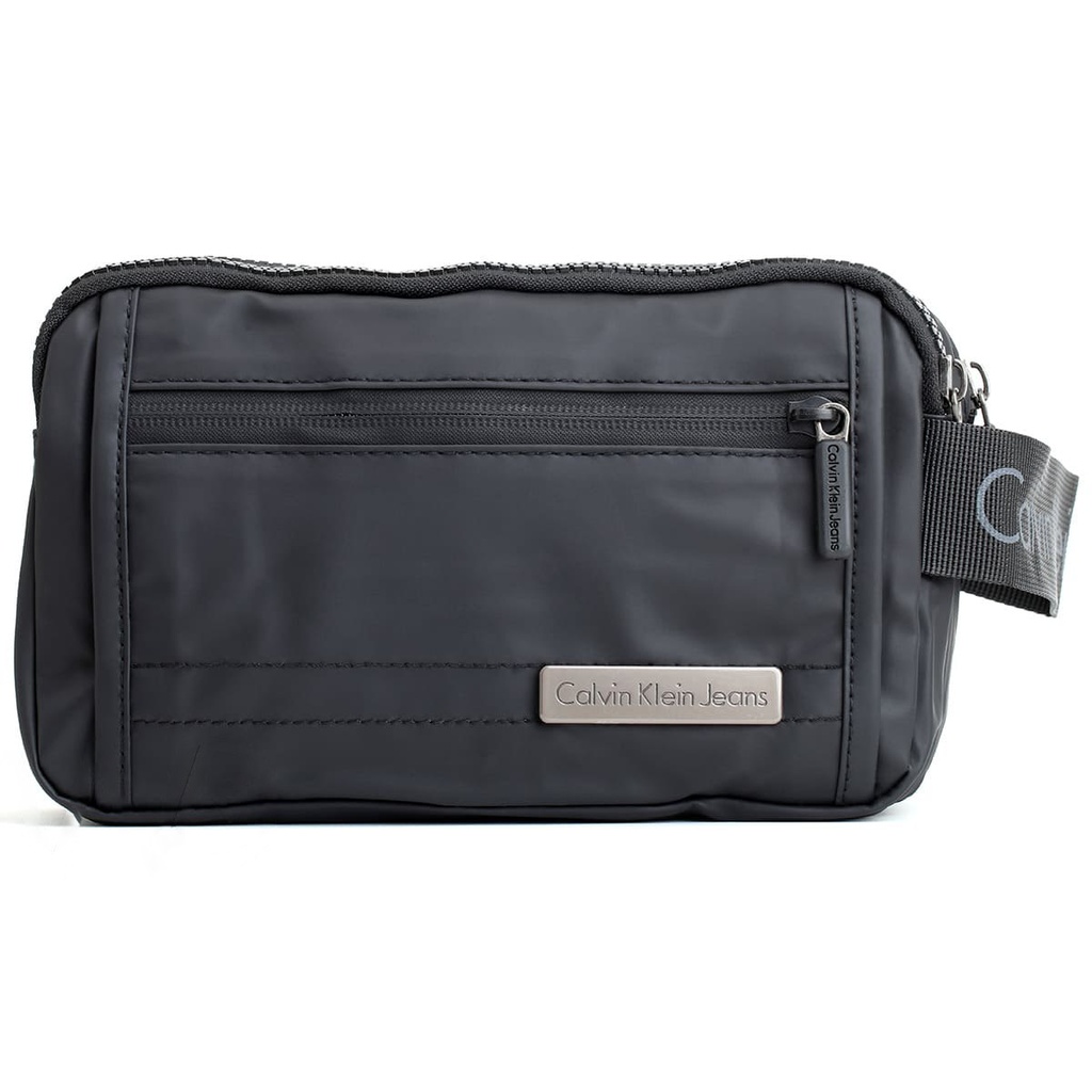 شنطة جلد رجالي 4 جيوب لحمل جميع المتعلقات الشخصية بيد لسهولة الحمل