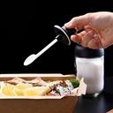 برطمان التوابل والشاي والسكر المميز بالملعقة