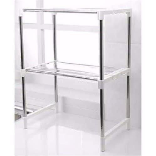 استاند و منظم وحامل رف الميكرويف متعدد الاستخدامات - معدن