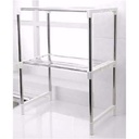 استاند و منظم وحامل رف الميكرويف متعدد الاستخدامات - معدن