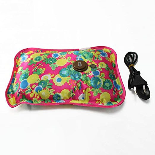 قربة مياه ساخن كهربائية بكفر فرو ناعم باشكال ديزني مختلفة للبطن والظهر