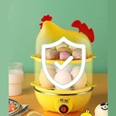 جهاز سلق بيض بالبخار كهرباء 2 دور علي شكل فرخة ٣٥٠ وات