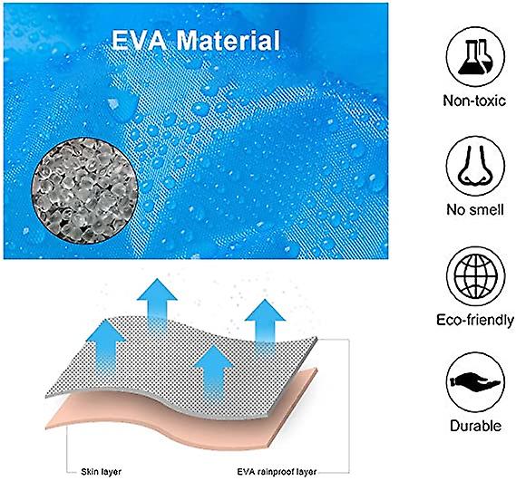 كوت وتر بروف للوقاية من المطر والأتساخ مناسب للصغار والكبار قابل للطي