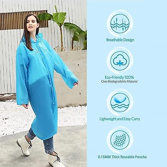 كوت وتر بروف للوقاية من المطر والأتساخ مناسب للصغار والكبار قابل للطي