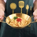 طاسه دهبي 2 26سم H22-101