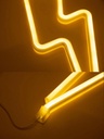 Yellow Neon Lighting Bolt for wall decoration