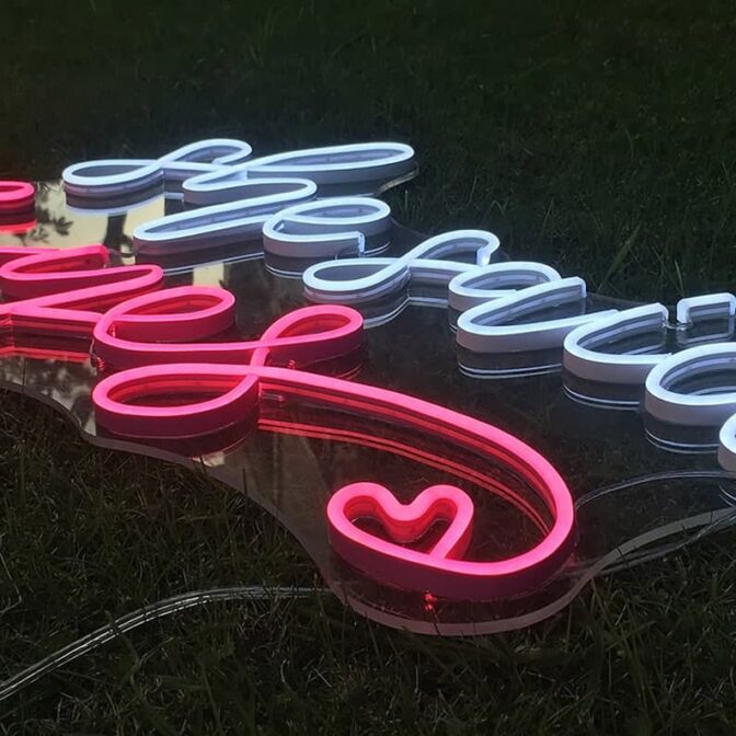 She said yes – Led Neon Sign for wedding proposal Ideas