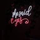 She said yes – Led Neon Sign for wedding proposal Ideas